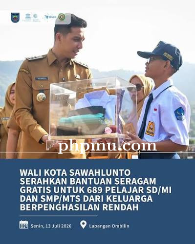 Bantuan Seragam Sekolah 2026