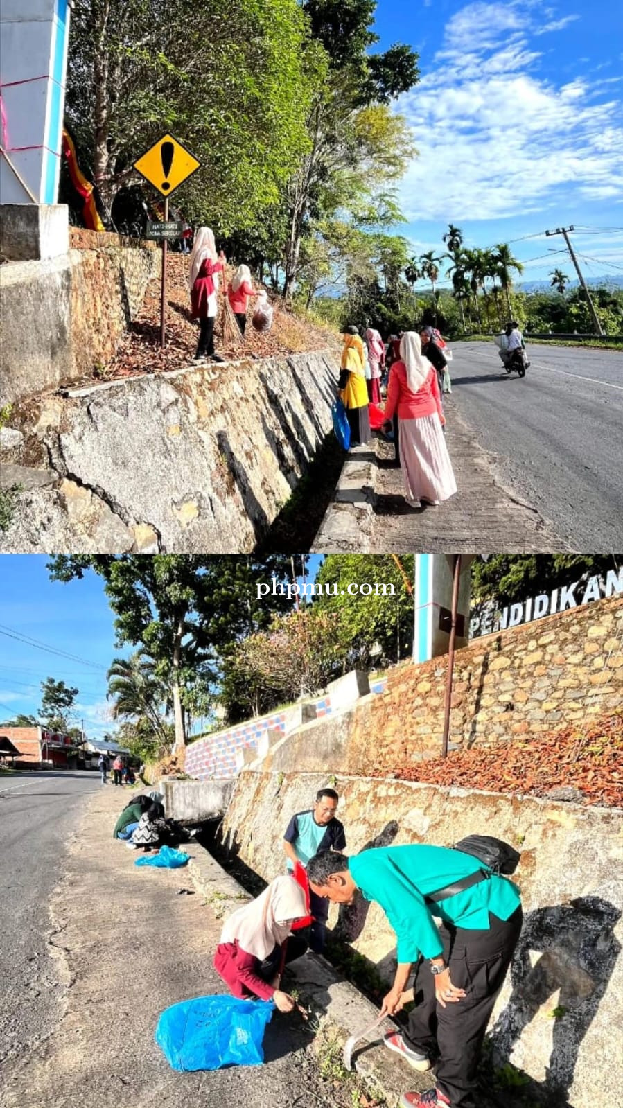 Gotong royong Dalam Rangka Menyambut Kemerdekaan RI ke 80 Tahun