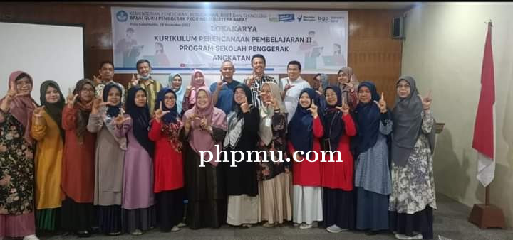 Lokakarya Kurikulum Perencanaan Pembelajaran - Program Sekolah Penggerak Tingkat SD, SMP dan SMA Kot