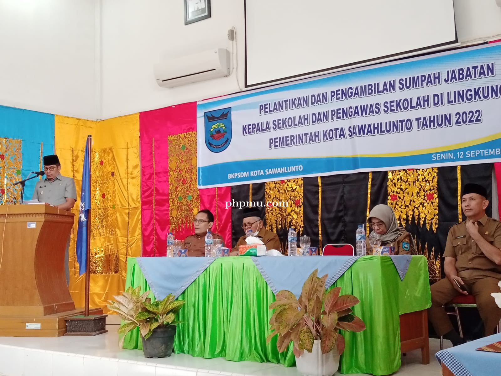 Serah Terima Jabatan, Senin Tanggal 19 September 2022
