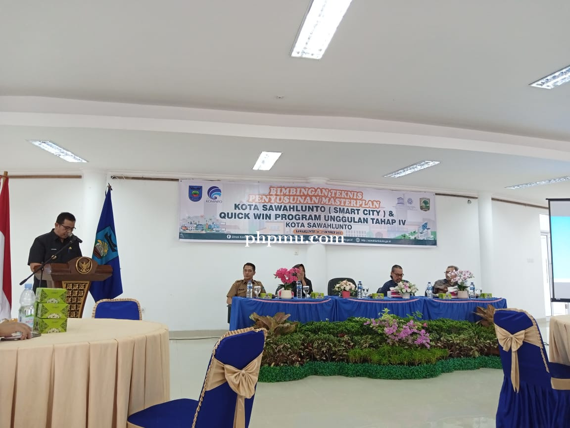 Bimtek Penyusunan Masterplan Kota Sawahlunto Smart City