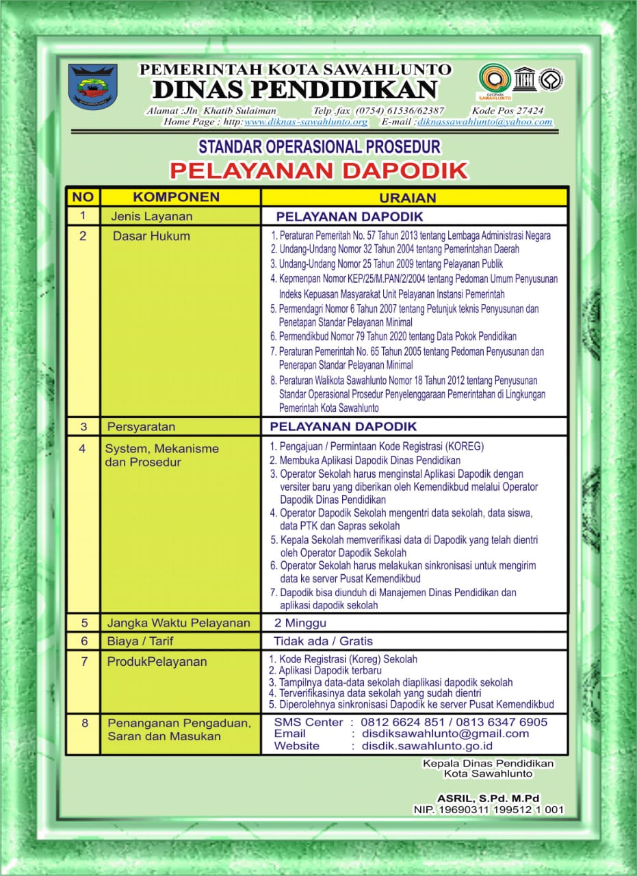 SOP Dapodik