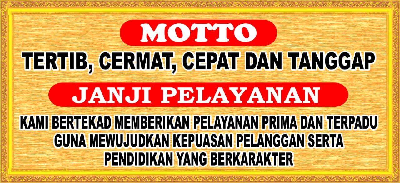 Motto Dinas Pendidikan